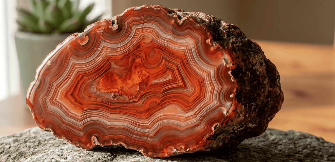 L’agate rouge et ses bienfaits
